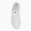 Calvin Klein дамски обувки YW0YW01224 Cupsole Mono Lth Wn white/silver 5