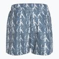 Мъжки къси панталони за плуване Calvin Klein Medium Drawstring Print blue 2