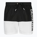 Мъжки къси панталони за плуване Calvin Klein Medium Drawstring-Block black