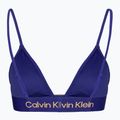 Горнище на бански костюм Calvin Klein Fixed Triangle-RP midnight lagoon 2