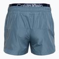 Мъжки къси бански Calvin Klein Short Double Waist Band приглушен керемиден цвят 2