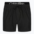 Мъжки къси бански Calvin Klein Short Double Waist Band черни