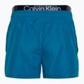 Мъжки къси бански Calvin Klein с двоен колан ocean hue 2