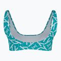 Calvin Klein Bralette-RP Печат с монограм син топ на бански костюм 2