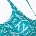 Calvin Klein Bralette-RP Печат с монограм син топ на бански костюм 3