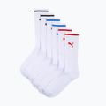 Чорапи PUMA Sport Crew Stripe 3 чифта white