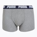 Мъжки боксерки PUMA Everyday Basic 2 чифта navy/grey 2