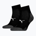 Чорапи PUMA Sport Cushioned Quarter 2 чифта black