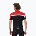 Мъжка колоездачна тениска Rogelli Course black/red/white 2