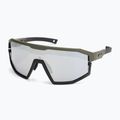 Слънчеви очила Rogelli Recon army green/smoke