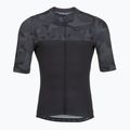 Мъжка тениска за колоездене Rogelli Camo Jersey black/grey