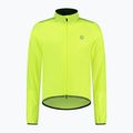 Мъжко яке за колоездене Rogelli Essential Rain fluor yellow 3