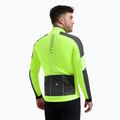 Мъжко яке за колоездене Rogelli Essential Winter Hi Vis yellow 3
