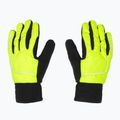Мъжки ръкавици за колоездене Rogelli Essential Winter Waterproop fluor yellow 2