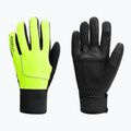 Мъжки ръкавици за колоездене Rogelli Essential Winter Waterproop fluor yellow