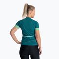 Дамска колоездачна тениска Rogelli Modesta green/turquoise 2