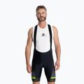 Rogelli Hero II Bib Short мъжки къси панталони за колоездене жълто/сиво/черно