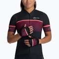 Дамски ръкавици за колоездене Rogelli Impress II burgundy/coral/black 2