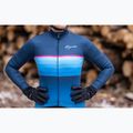 Дамски колоездачен суитшърт с дълъг ръкав Rogelli Impress II blue / pink 7