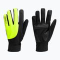 Мъжки велосипедни ръкавици Rogelli Core II Winter Windproof fluor