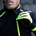 Мъжки велосипедни ръкавици Rogelli Core II Winter Windproof fluor 4