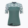 Дамска колоездачна тениска Rogelli Essential Graphic mint/yellow 4