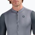 Мъжко колоездачно трико Rogelli Fast grey / turguoise 3