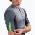 Мъжко колоездачно трико Rogelli Fast grey / turguoise 4