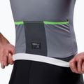 Мъжко колоездачно трико Rogelli Fast grey / turguoise 6