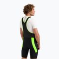 Rogelli Core Bib Short мъжки къси панталони за колоездене черно/флуорно жълто 2