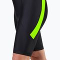 Rogelli Core Bib Short мъжки къси панталони за колоездене черно/флуорно жълто 4