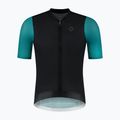 Мъжка тениска за колоездене Rogelli Fast black/teal/green 6