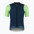 Мъжка тениска за колоездене Rogelli Fast blue/lime 5
