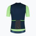 Мъжка тениска за колоездене Rogelli Fast blue/lime 6