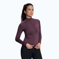 Дамска велосипедна блуза с дълъг ръкав Rogelli Essential II eggplant