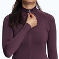 Дамска велосипедна блуза с дълъг ръкав Rogelli Essential II eggplant 4