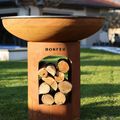 Градинско огнище BonFeu BonBaza 10002R corten 7