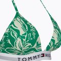 Горнище на бански костюм Tommy Hilfiger Triangle Fixed Foam Print vintage tropical olympic green 3
