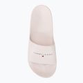 Дамски джапанки Tommy Jeans Printed Pu Pool Slide ecru 6
