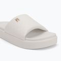 Дамски чехли Tommy Hilfiger Platform Monogram Poolslide ancient white 7