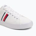 Tommy Hilfiger мъжки маратонки Th Hi Vulc Low Core Stripes Mesh white 7