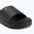 Дамски чехли Tommy Hilfiger Platform Monogram Poolslide black 7