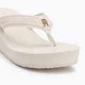 Дамски джапанки Tommy Hilfiger Stripes Wedge Beach Sandal ivory 7