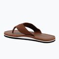Мъжки джапанки Tommy Hilfiger Leather Beach Sandal winter cognac 3