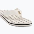 Дамски джапанки Tommy Hilfiger Chain Print Beach Sandal ivory 7