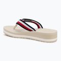 Дамски джапанки Tommy Hilfiger Corp Mid Wedge Beach Sandal muslin 3
