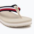 Дамски джапанки Tommy Hilfiger Corp Mid Wedge Beach Sandal muslin 7