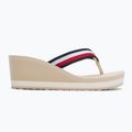 Дамски джапанки Tommy Hilfiger Corporate Wedge Beach Sandal muslin 2