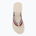 Дамски джапанки Tommy Hilfiger Corporate Wedge Beach Sandal muslin 5