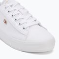 Tommy Hilfiger дамски маратонки Vulc Canvas Lace Up white 7